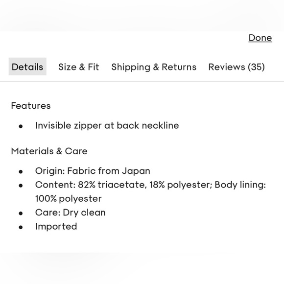 Aritzia Babaton Black Patricio Dress Size 4 - Picture 11 of 12